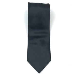 Firenze Silk Textured Mens Black Tie Career Work